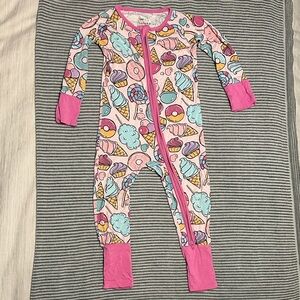 Little Sleepies retired Sweet Treats zippy, 6-12mo